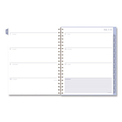 AT-A-GLANCE 12-Month (Jul 2025-Jun 2026) Dewdrop Academic Weekly Monthly Planner - Blue/Gray/Purple Cover