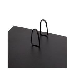 AT-A-GLANCE 2 Rings 3.5 in. x 6 in. #17 Desk Calendar Base for Loose-Leaf Refill - Black