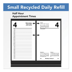 AT-A-GLANCE 12-Month: Jan 2026 to Dec 2026 3.5 in. x 6 in. Desk Calendar Recycled Refill - White Sheets