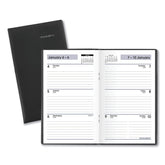 AT-A-GLANCE 12 Month: Jan 2026 to Dec 2026 6 in. x 3.5 in. DayMinder Weekly Pocket Planner - Black Cover
