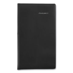 AT-A-GLANCE 12 Month: Jan 2026 to Dec 2026 6 in. x 3.5 in. DayMinder Weekly Pocket Planner - Black Cover