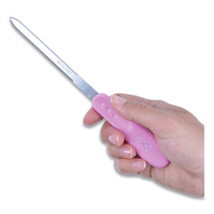 Westcott 9 in. Pink Ribbon Stainless Steel Letter Opener - Pink