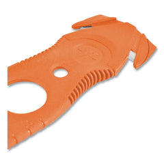Westcott Safety Cutter with 1.2 in. Blade and 5.75 in. Plastic Handle - Assorted (5/Pack)