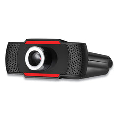 Adesso CyberTrack H3 1.3 Mpixels 1280 pixels x 720 pixels 720P HD USB Webcam with Microphone - Black