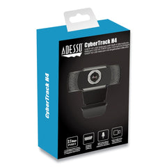 Adesso CyberTrack H4 2.1 Mpixels 1920 Pixels x 1080 Pixels 1080P HD USB Manual Focus Webcam with Microphone - Black