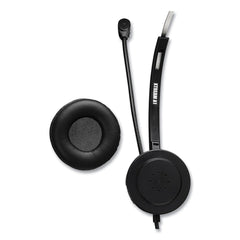 Adesso Xtream P1 Monaural Over the Head Headset with Microphone - Black