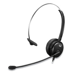 Adesso Xtream P1 Monaural Over the Head Headset with Microphone - Black