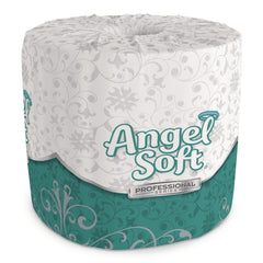 Georgia Pacific Professional 2-Ply Angel Soft Septic Safe Premium Bathroom Tissue - White (450 Sheets/Roll, 40 Rolls/Carton)