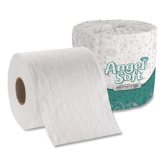 Georgia Pacific Professional 2-Ply Angel Soft Septic Safe Premium Bathroom Tissue - White (450 Sheets/Roll, 80 Rolls/Carton)