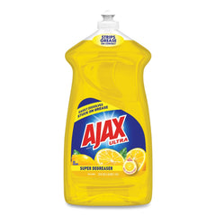 Ajax 52 oz. Bottle Dish Detergent - Lemon Scent (6/Carton)