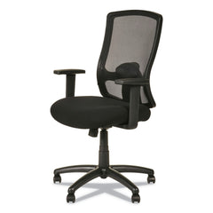 Alera Etros Series 275 lbs. Capacity High-Back Swivel/Tilt Chair - Black
