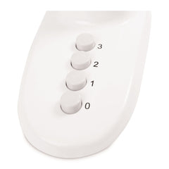 Alera 3-Speed 12 in. Plastic Oscillating Desk Fan - White
