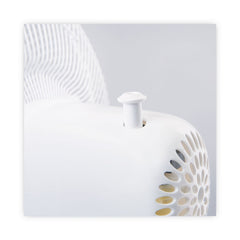 Alera 3-Speed 12 in. Plastic Oscillating Desk Fan - White