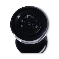 Alera 36 in. 3-Speed Oscillating Plastic Tower Fan with Remote Control - Black
