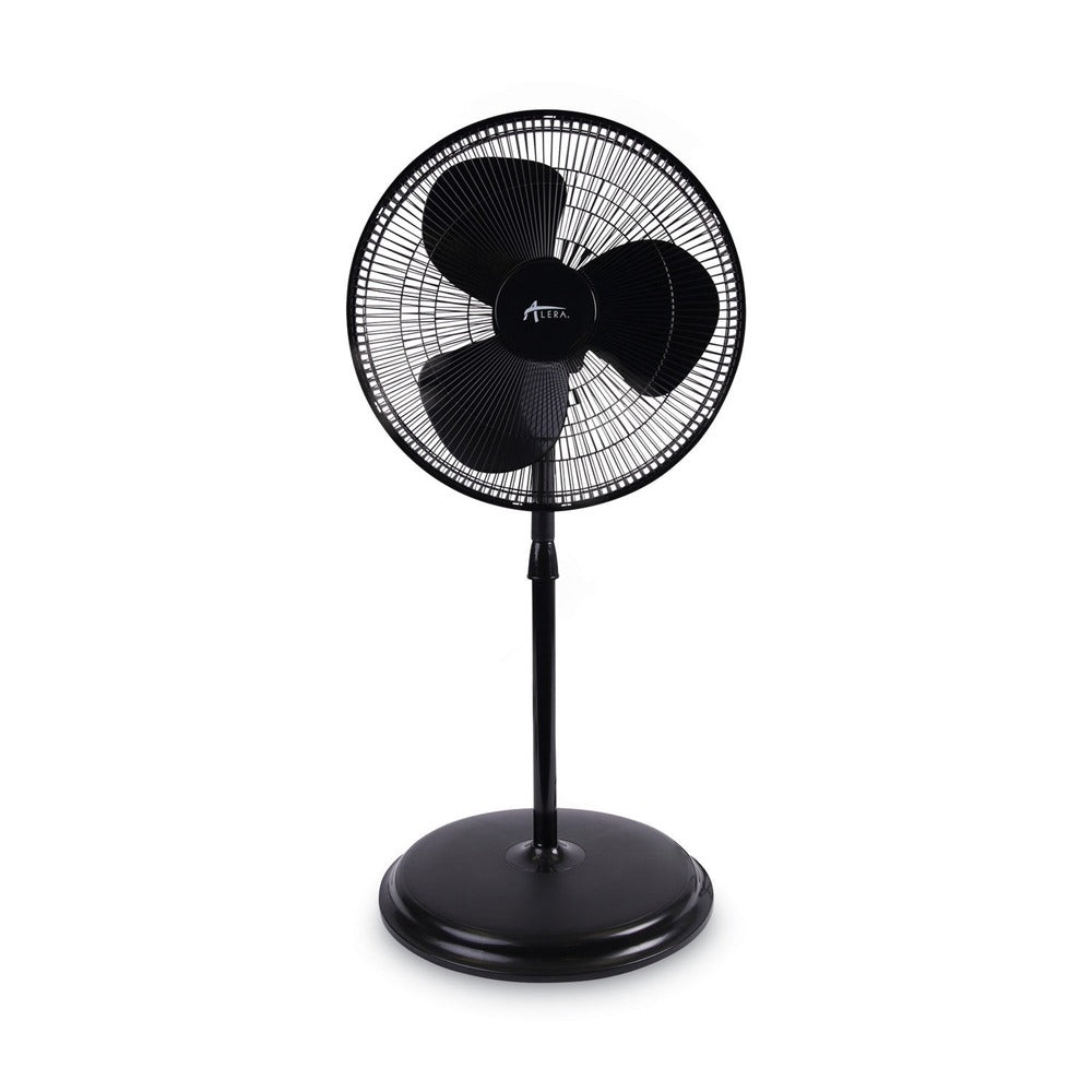 Alera 120V 0.37 Amp 3-Speed 16 in. Pedestal Stand Fan - Black