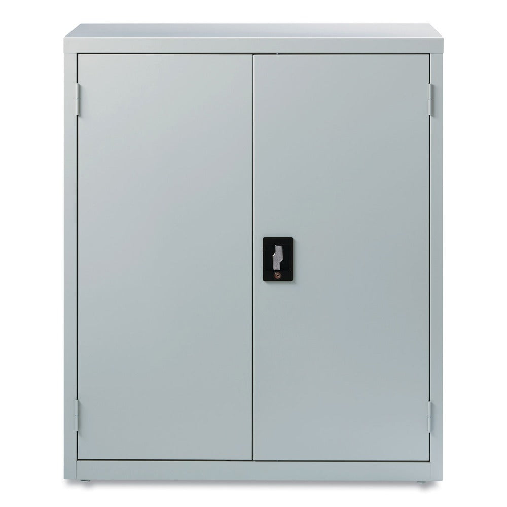Alera 36 in. x 18 in. x 42 in. 3 Shelves Economy Assembled Storage Cabinets - Light Gray