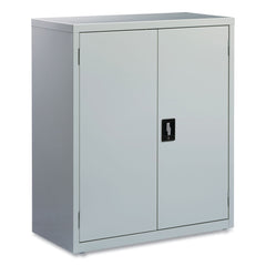 Alera 36 in. x 18 in. x 42 in. 3 Shelves Economy Assembled Storage Cabinets - Light Gray