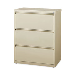 Alera 30 in. x 18.62 in. x 40.25 in. Three Legal/Letter/A4-Size File Drawers Lateral File Cabinet - Putty