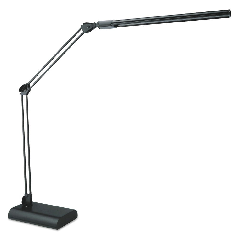 Alera 3.25 in. W x 6 in. D x 21.5 in. H Adjustable LED Desk Lamp - Black