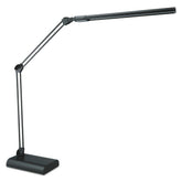 Alera 3.25 in. W x 6 in. D x 21.5 in. H Adjustable LED Desk Lamp - Black