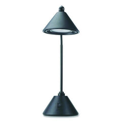 Alera 5.38 in. W x 9.88 in. D x 17 in. H LED Task Lamp - Black