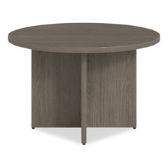 Alera 48 in. Diameter Seville Round Conference Table - Walnut