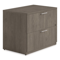 Alera 36 in. x 24 in. x 29 in. Seville Series 2-Drawer Lateral Legal File Cabinet - Walnut