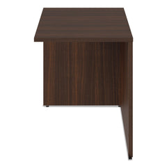 Alera 48 in. x 24 in. x 29 in. Seville Series Reversible Return Shell - Mahogany