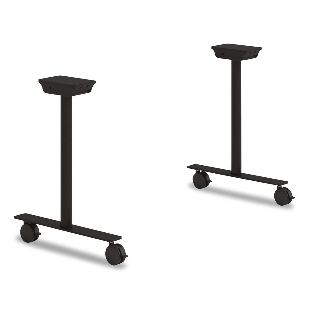 Alera 23 in. x 3 in. x 28 in. Seville Training Table Base - Black