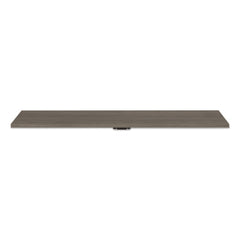 Alera 60 in. x 29 in. Seville Rectangular Training Table Top - Walnut
