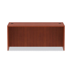Alera 65 in. x 29.5 in. x 29.63 in. Valencia Series Straight Front Desk Shell - Medium Cherry