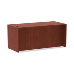 Alera 65 in. x 29.5 in. x 29.63 in. Valencia Series Straight Front Desk Shell - Medium Cherry
