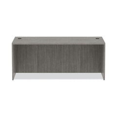 Alera 71 in. x 35.5 in. x 29.63 in. Valencia Series Straight Front Desk Shell - Gray