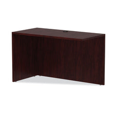 Alera Valencia Series 47-1/4 in. x 23-5/8 in. x 29-1/2 in. Reversible Return/Bridge Shell - Mahogany