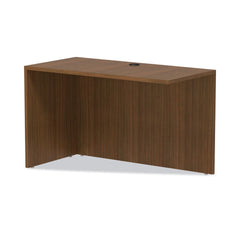 Alera Valencia Series 47-1/4 in. x 23-5/8 in. x 29-1/2 in. Reversible Return/Bridge Shell - Modern Walnut