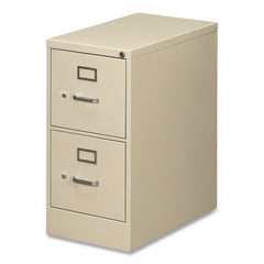 Alera 15 in. x 25 in. x 28.38 in. Letter-Size 2-Drawer Economy Vertical File - Putty
