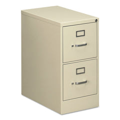 Alera 15 in. x 25 in. x 28.38 in. Letter-Size 2-Drawer Economy Vertical File - Putty