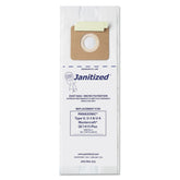 Janitized Vacuum Filter Bags Designed to Fit Panasonic Upright Type U (36/Carton)
