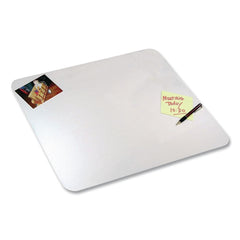 Artistic Eco-Clear 17 in. x 22 in. Desk Pad with Antimicrobial Protection - Clear