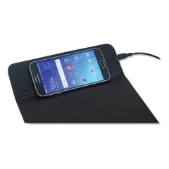 Artistic 11 in. 5 Watts QI Charging Wireless Charging Pads - Black