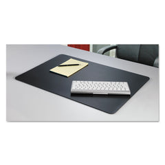Artistic Rhinolin II 24 in. x 17 in. Desk Pad with Antimicrobial Protection - Black