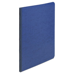 ACCO 8.5 in. x 11 in. 3 in. Capacity Two-Piece Prong Fastener Side Bound Report Cover with Tyvek Reinforced Hinge - Dark Blue