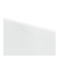 Avery 11 in.x 8.5 in. 10-Tab Avery Style 68 Preprinted Legal Exhibit Side Tab Index Dividers - White (25/Pack)