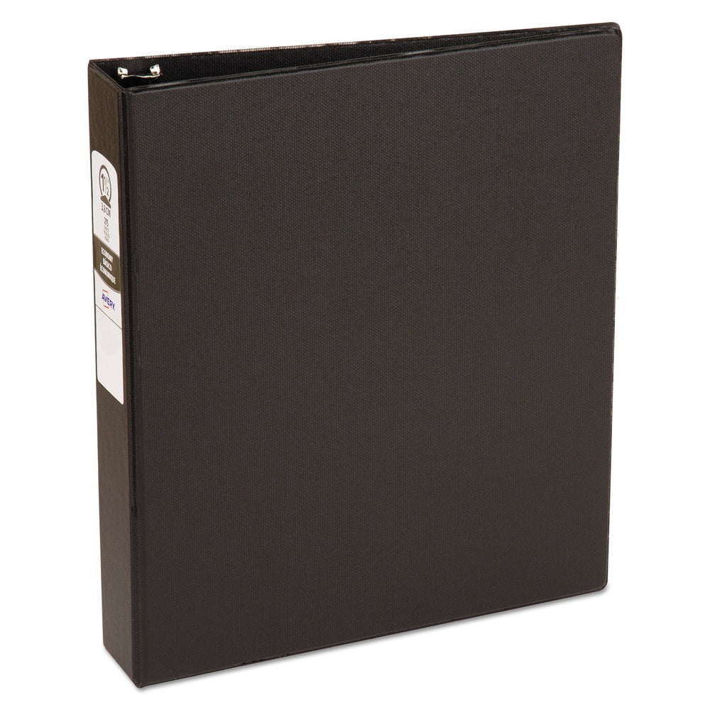 Avery Economy 1.5 in. Capacity 11 in. x 8.5 in. 3-Ring Non-View Binder - Black