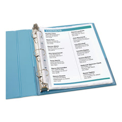 Avery 8.5 in. x 5.5 in. Heavyweight Top Load Sheet Protector - Clear (25/Pack)