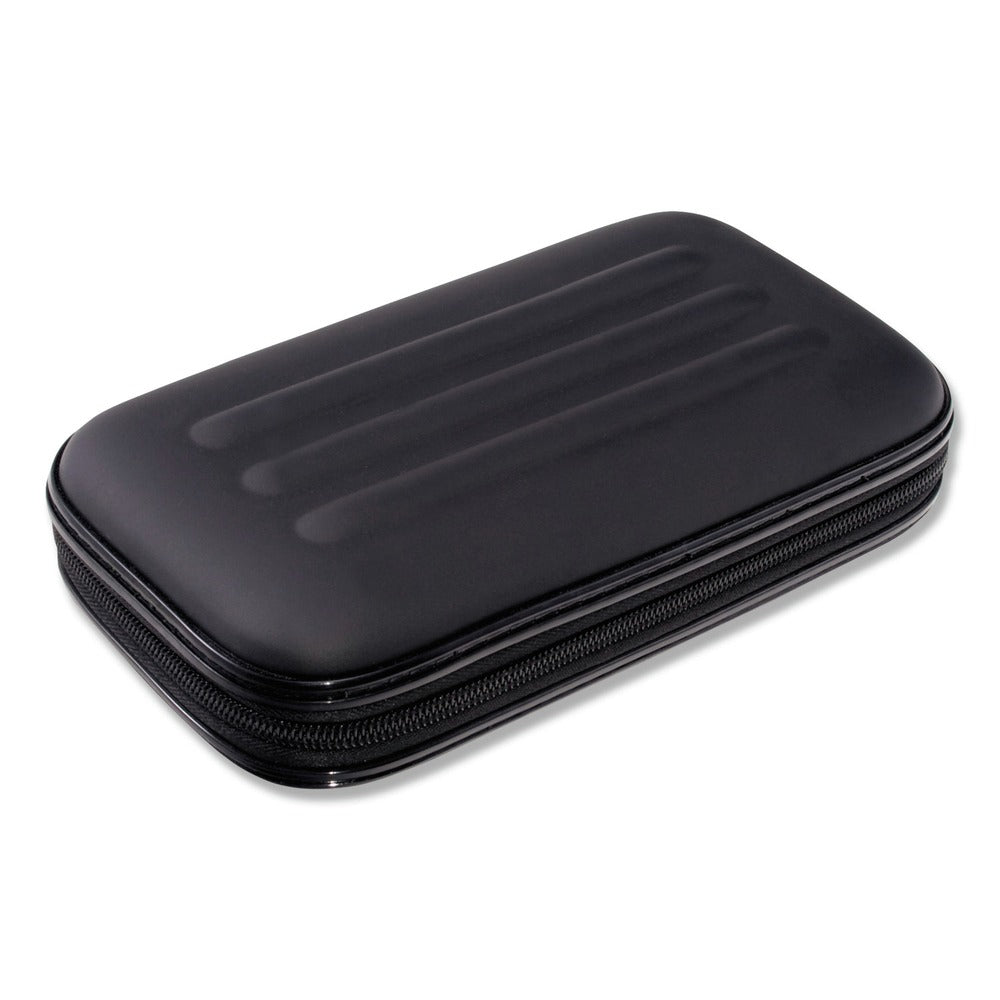 Innovative Storage Designs 8.75 in. x 5.25 in. x 2 in. Soft-Sided Pencil Case - Large, Black