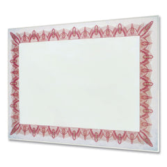 Advantus 11 in. x 8.5 in. Fabric Panel Mount Panel Wall Acrylic Frame - Clear