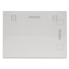 Advantus 11 in. x 8.5 in. Fabric Panel Mount Panel Wall Acrylic Frame - Clear