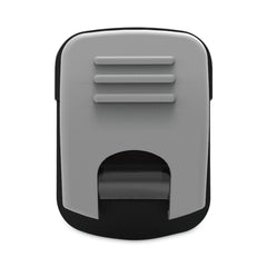 Advantus Grip-A-Clip 0.13 in. Jaw Capacity Magnetic/Adhesive Clips - Gray (10/Box)