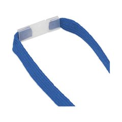 Advantus 36 in. Long Breakaway Lanyards with Metal J-Hook Fastener - Blue (24/Box)